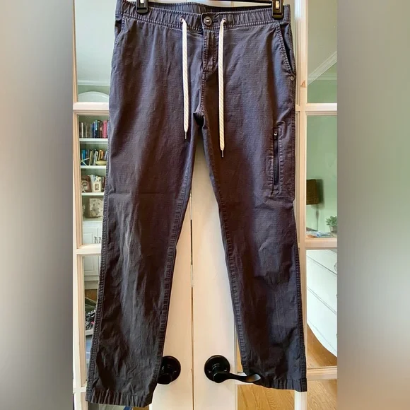 Vuori Charcoal Ripstop Pants Size Large - Picture 5 of 8